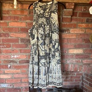 Ulla Johnson tiered swing dress with pockets